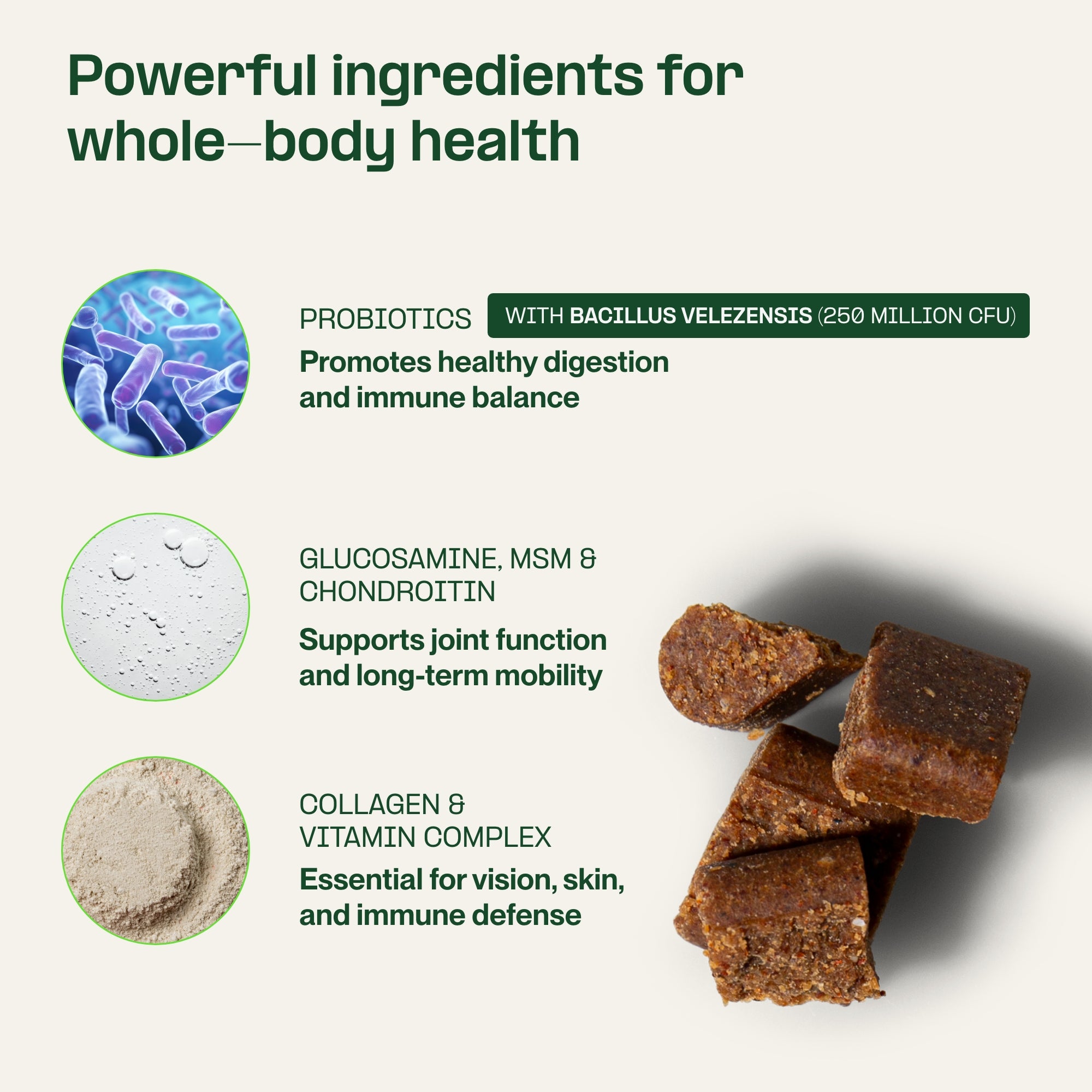 Doganics® Core+ 8-in-1 Dog Supplement | Joint, Gut & Immune Health